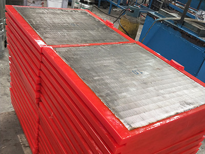 聚氨酯包边筛板