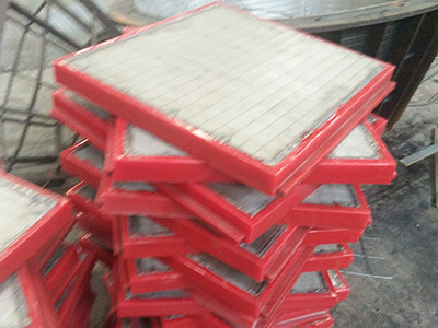 聚氨酯包边筛板图片2