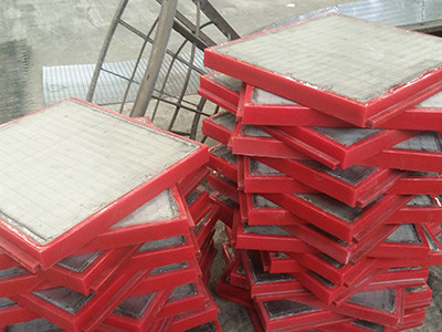 聚氨酯包边筛板图片3